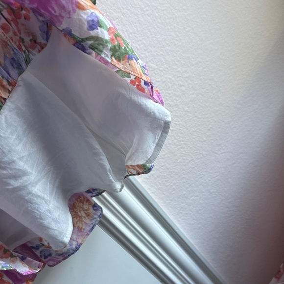 Hello Molly Pink Multi Floral Ruffle Dress - Picture 7 of 12